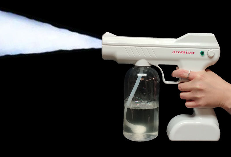 Atomizer Gun With Nano Blue Light - Adjustable Strength