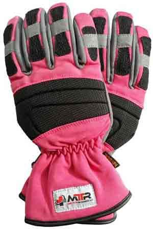 MTR Reflective PINK Extrication Gloves - mtrsuperstore
