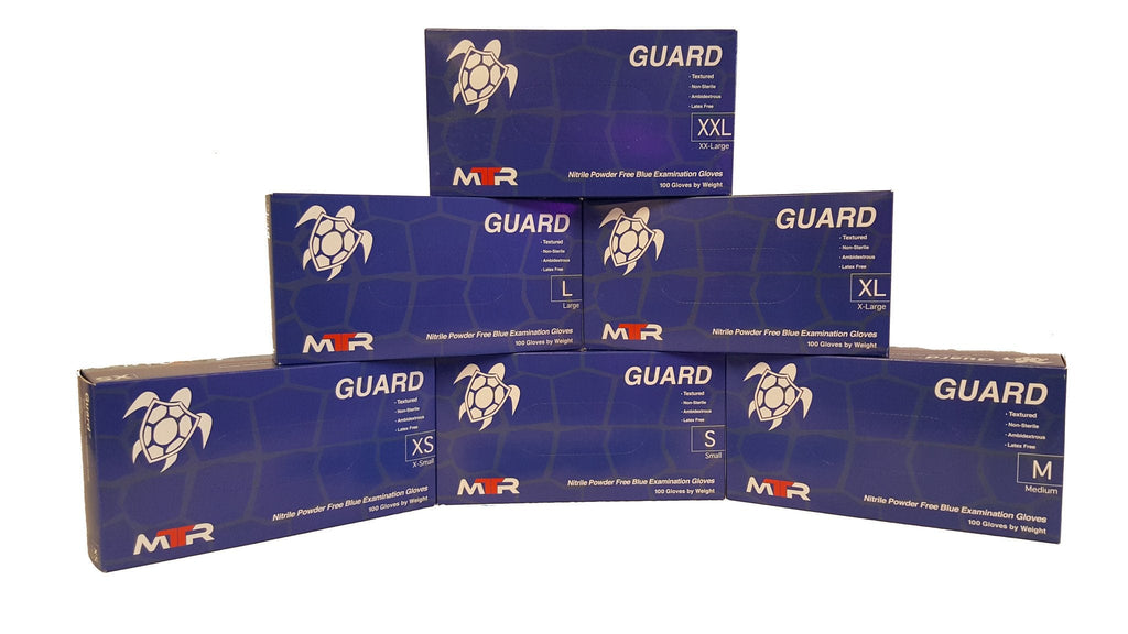 MTR Guard and Bolt Nitrile Gloves - Fentanyl and Chemo approved - mtrsuperstore