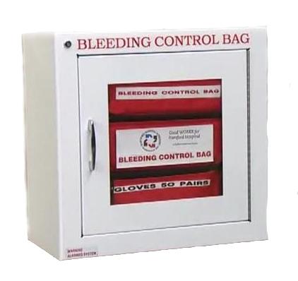Bleeding Control Kit Cabinet with Alarm – mtrsuperstore