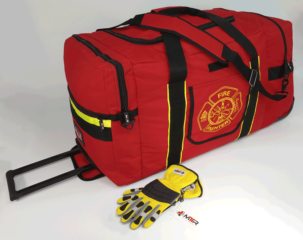 MTR Firefighter Gear Bag - With Wheels & Extendable Handle