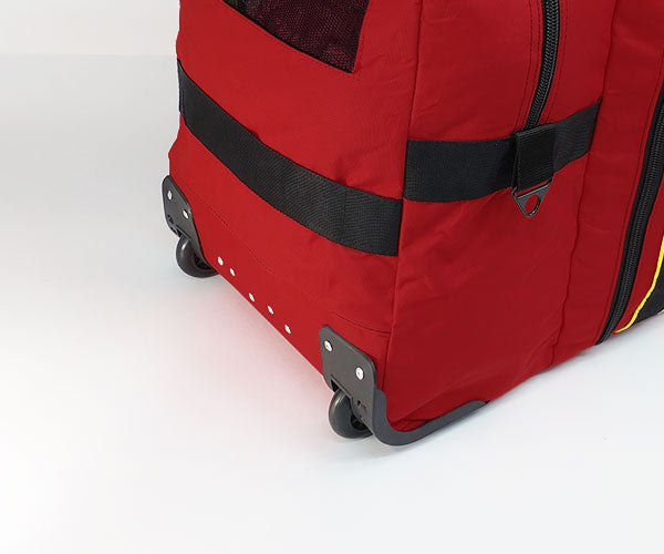 Amazon.com | Rolling Firefighter Gear Bag Fireman Equipment Duffel with  Wheels Paramedic Wheeled Travel Bags Helmet Pocket | Sports Duffels