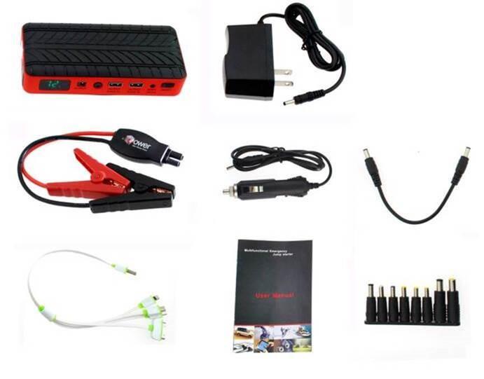 Portable Emergency Jump Starter & Battery Charger - mtrsuperstore