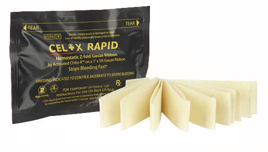 Celox Rapid Ribbon Z-Fold Gauze - mtrsuperstore